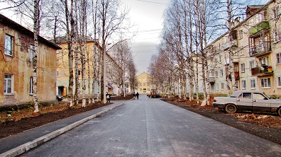 В Приморском районе завершён ремонт дороги