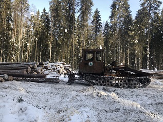 В национальном парке «Онежское Поморье» завершилась заготовка древесины